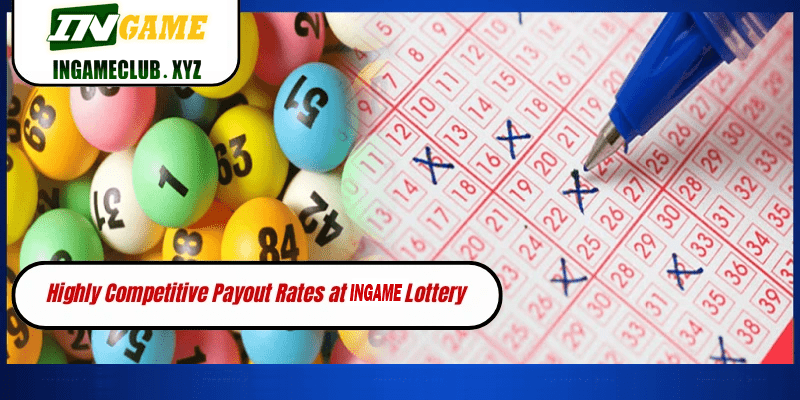 Mobile lottery ticket screen with stake and number details