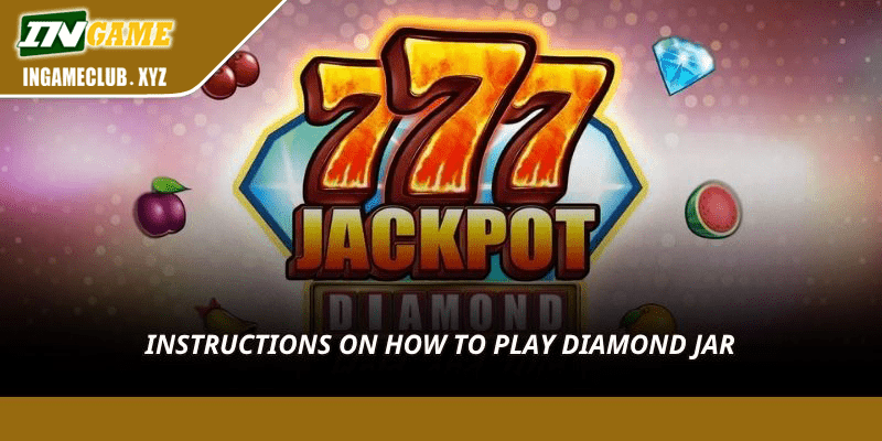 Diamond Jackpot on 777BET reels with symbols and bet controls
