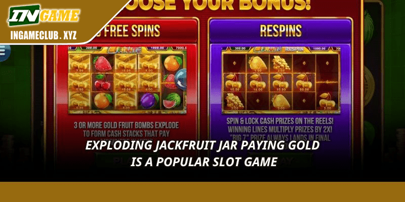 Exploding Jackpot Eat Star Fruit Pay Gold reels with symbols and bet controls