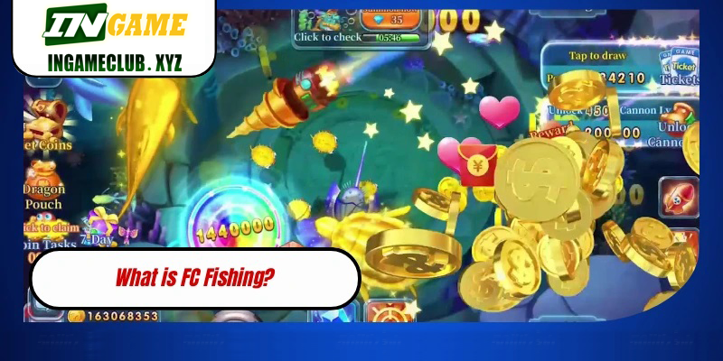 FC Fishing on 777BET target screen with credit balance